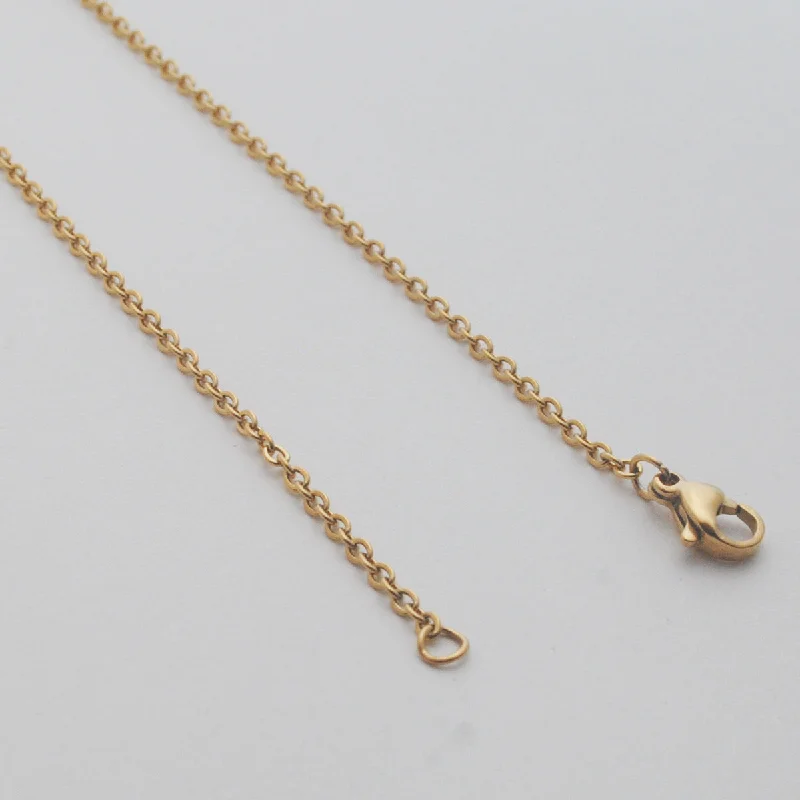 Gold 2mm-50cm