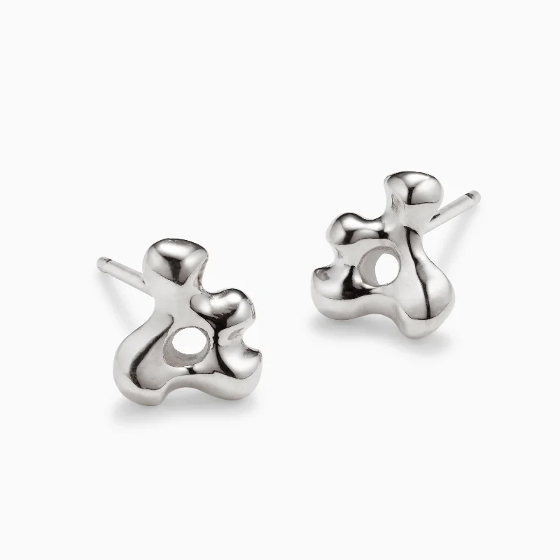 Women’s chunky earrings-Mini Simone Studs