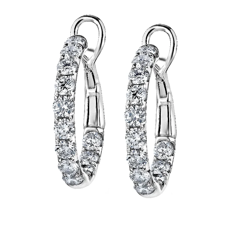 Women’s hoop earrings-Cora