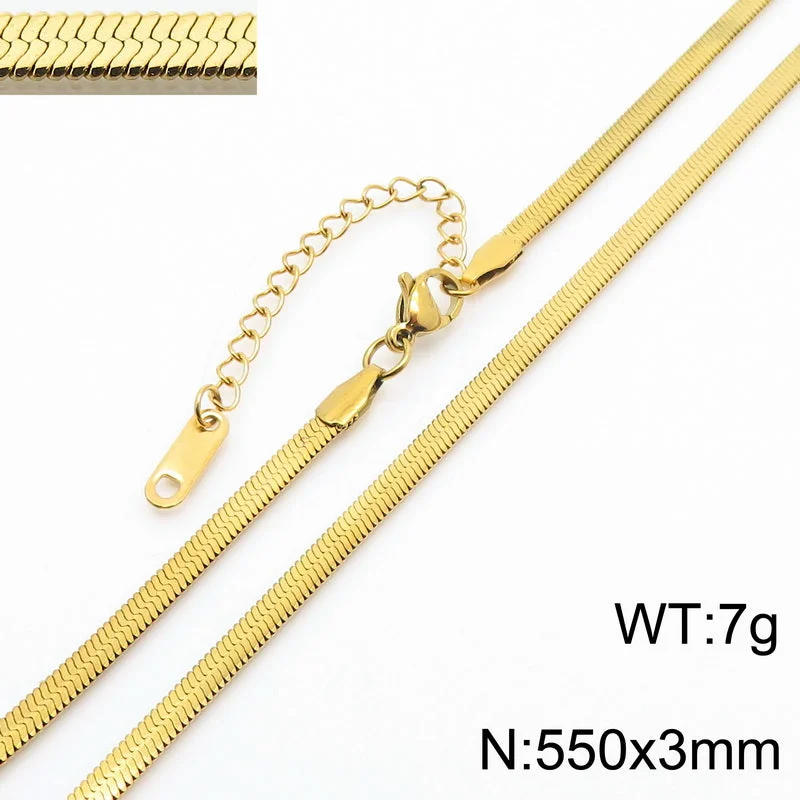 3mm55cm Gold