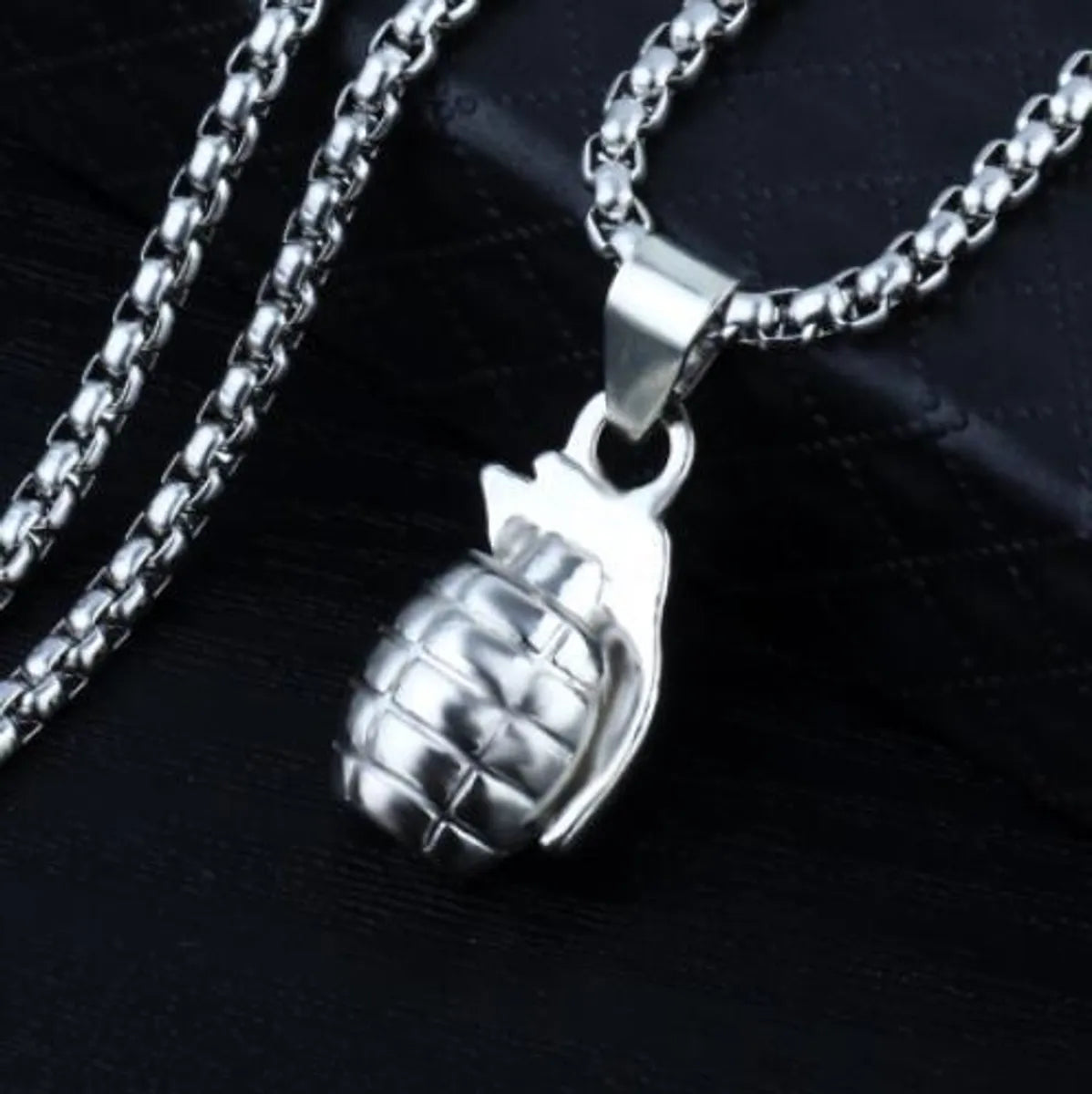 Grenade + Stainless Steel Bracelet