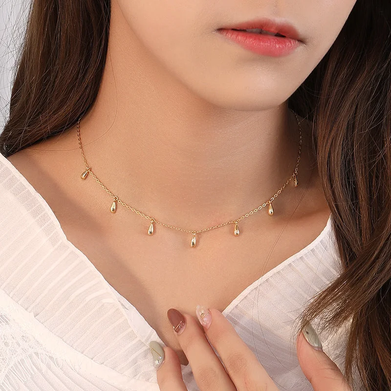 Ya0049-Gold Necklace