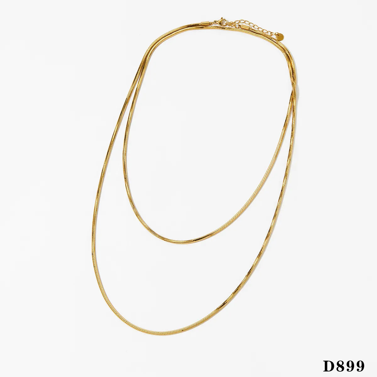 Octagonal Snake Chain Gold