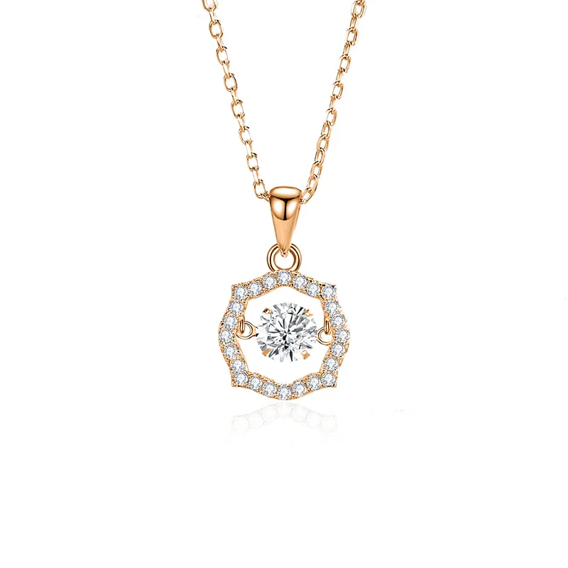 Zircon White Diamond Rose Gold