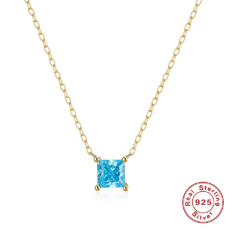 Gold-Style 1-Blue Diamond