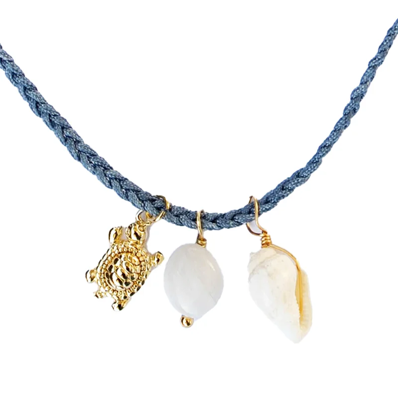 Women’s crystal necklaces-Surfrider Offshore Necklace