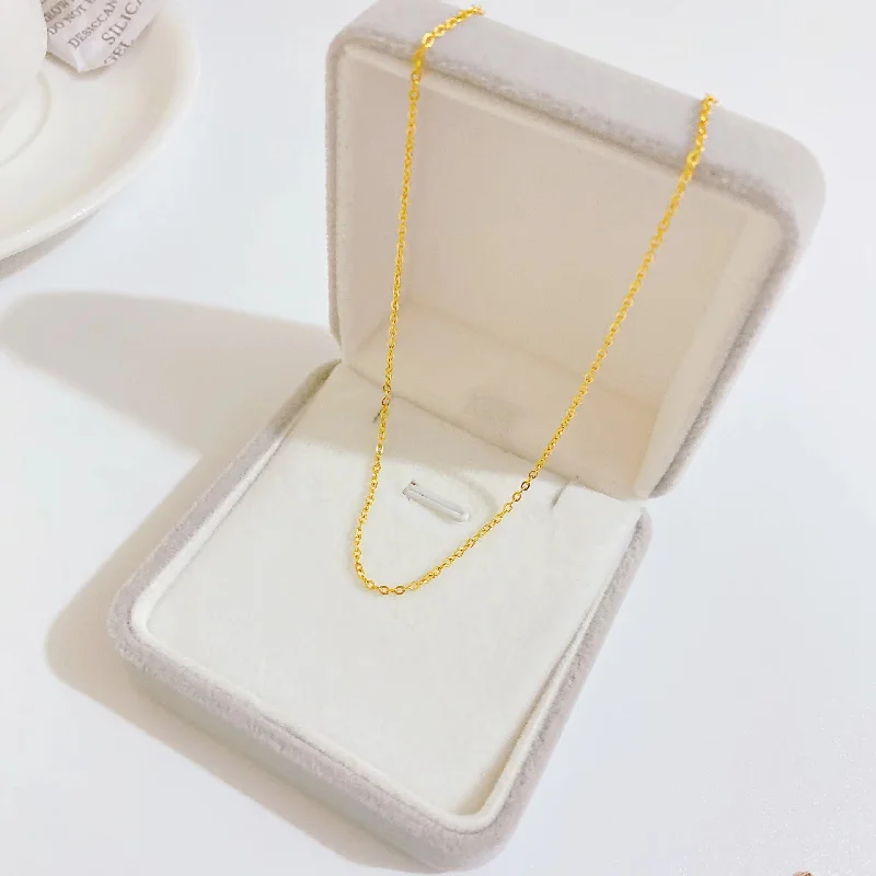 O-Shaped Chain Gold 45cm