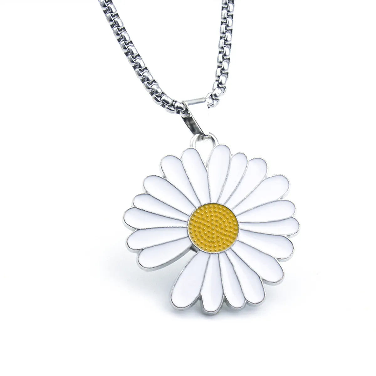 Little Daisy Titanium Steel Necklace