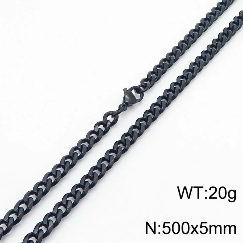 Black 5mm50cm