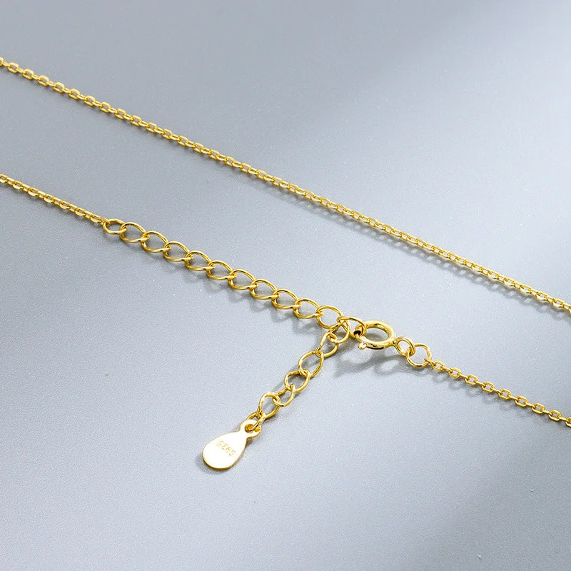 Gold Plated Cross Chain 40 5cm