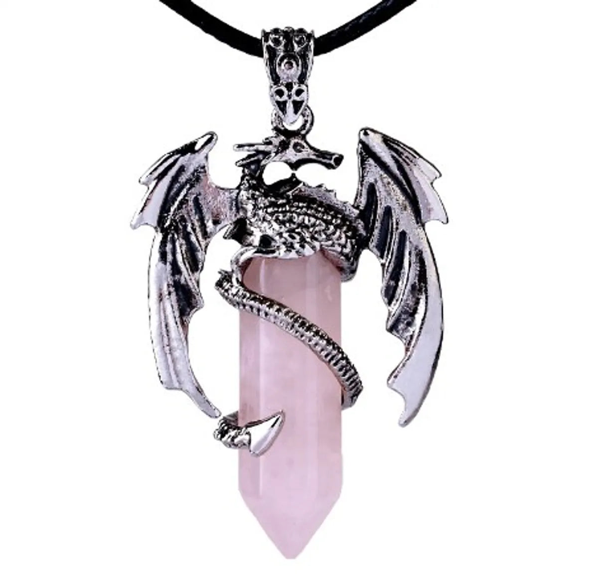 H012-Rose Quartz Necklace