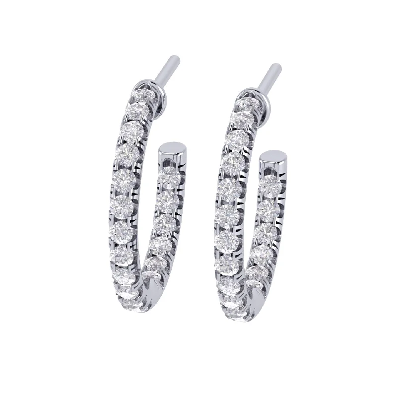 Women’s diamond earrings-Kairos