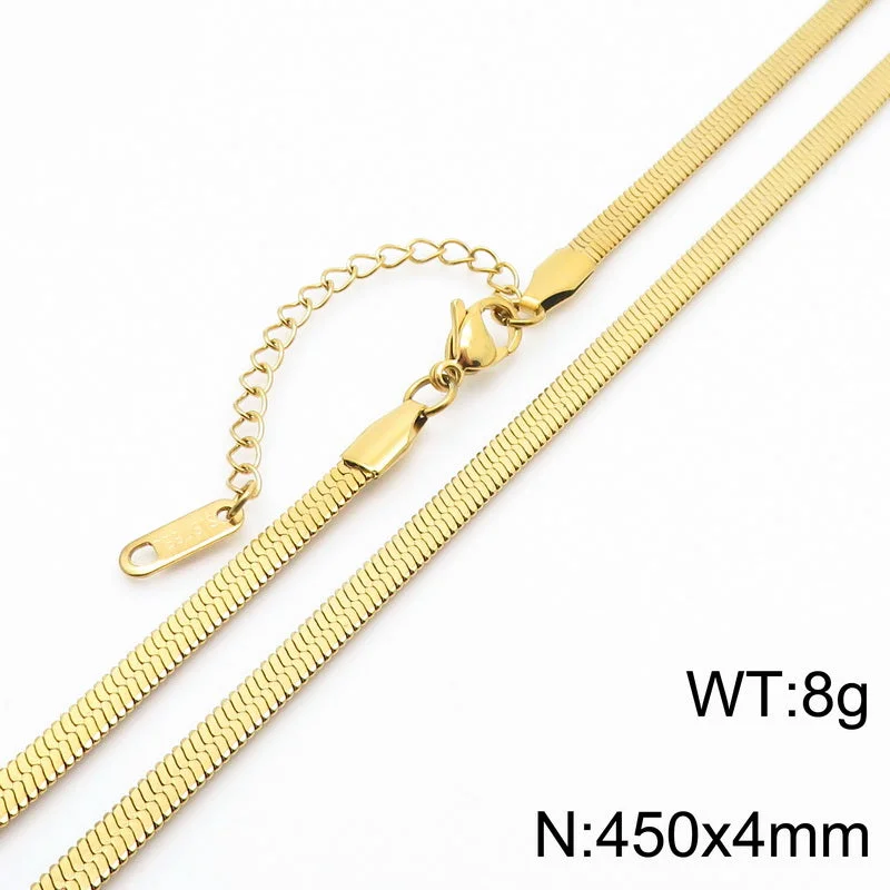 4mm45cm Gold