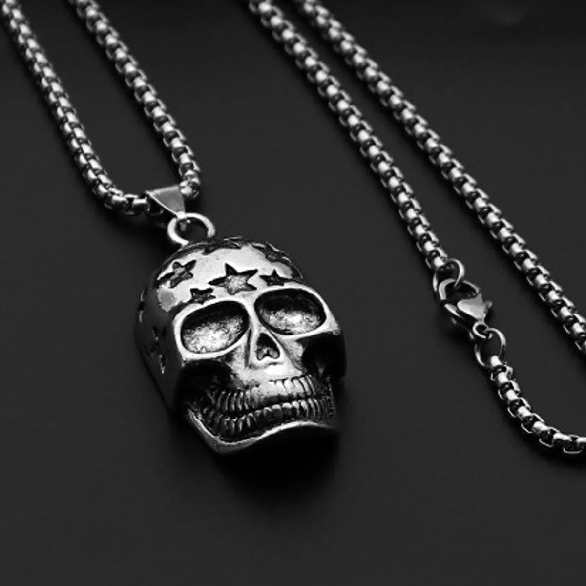 Skull XINGX Titanium Steel Necklace