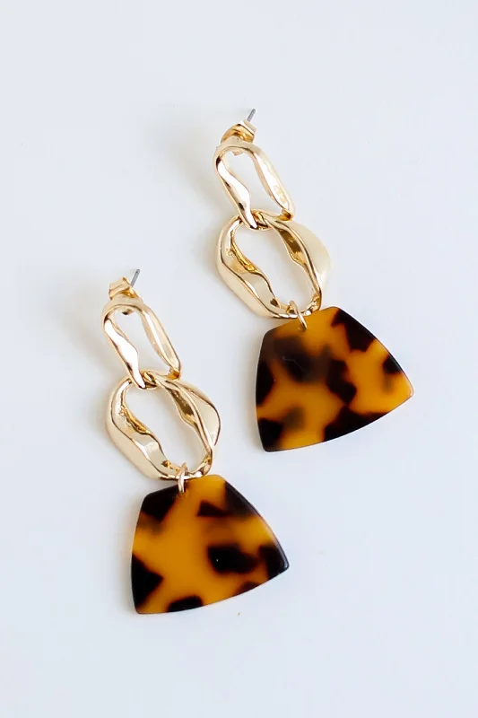 Women’s glamorous drop earrings-FINAL SALE - Amelia Drop Earrings