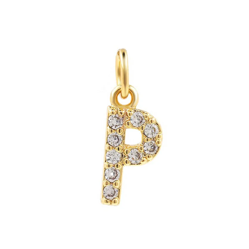 Single Letter Pendant P