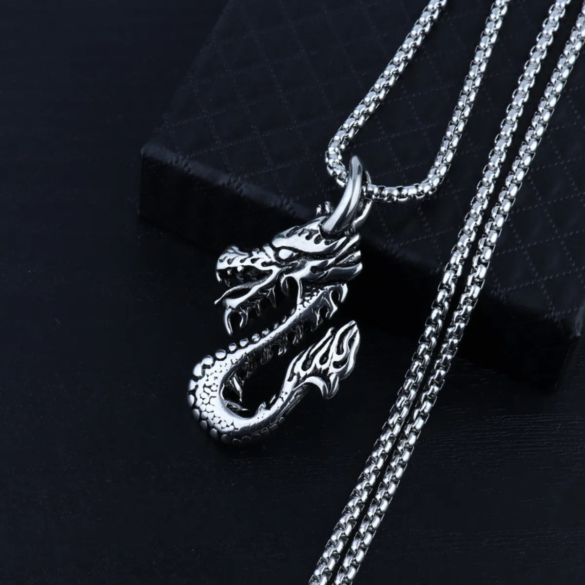 Flame Dragon Titanium Steel Chain