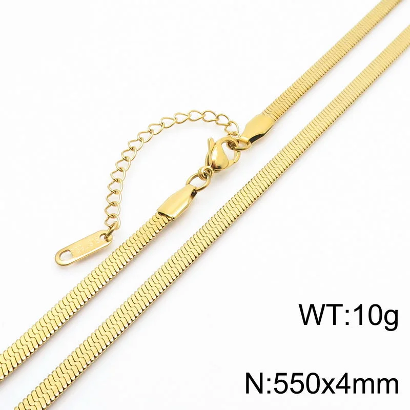 4mm55cm Gold