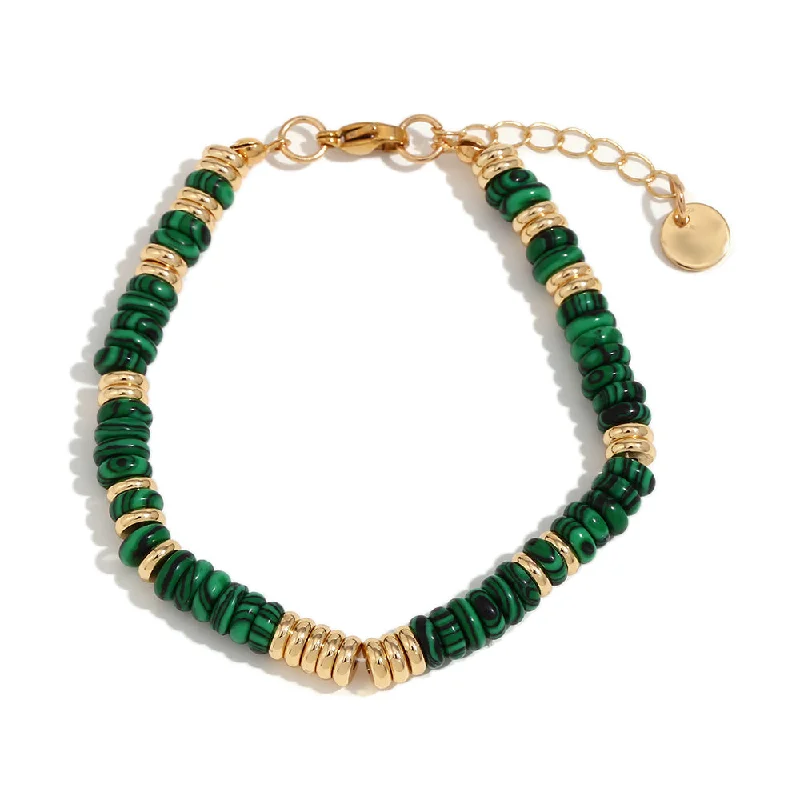 Gold-Malachite