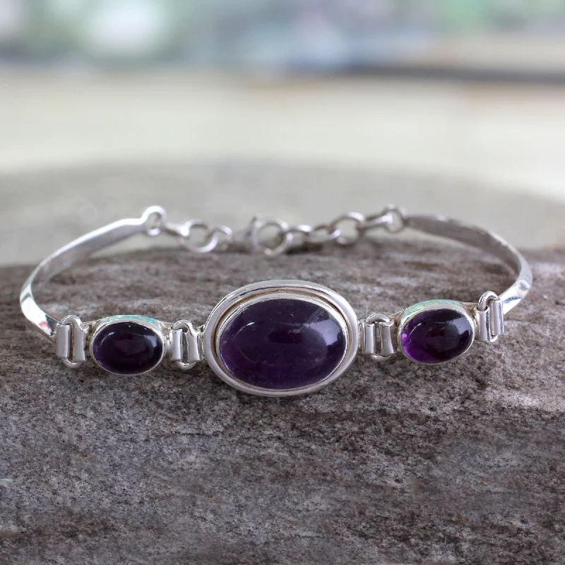 Women’s intertwined bracelets-Delhi Crown Sterling Silver Bracelet