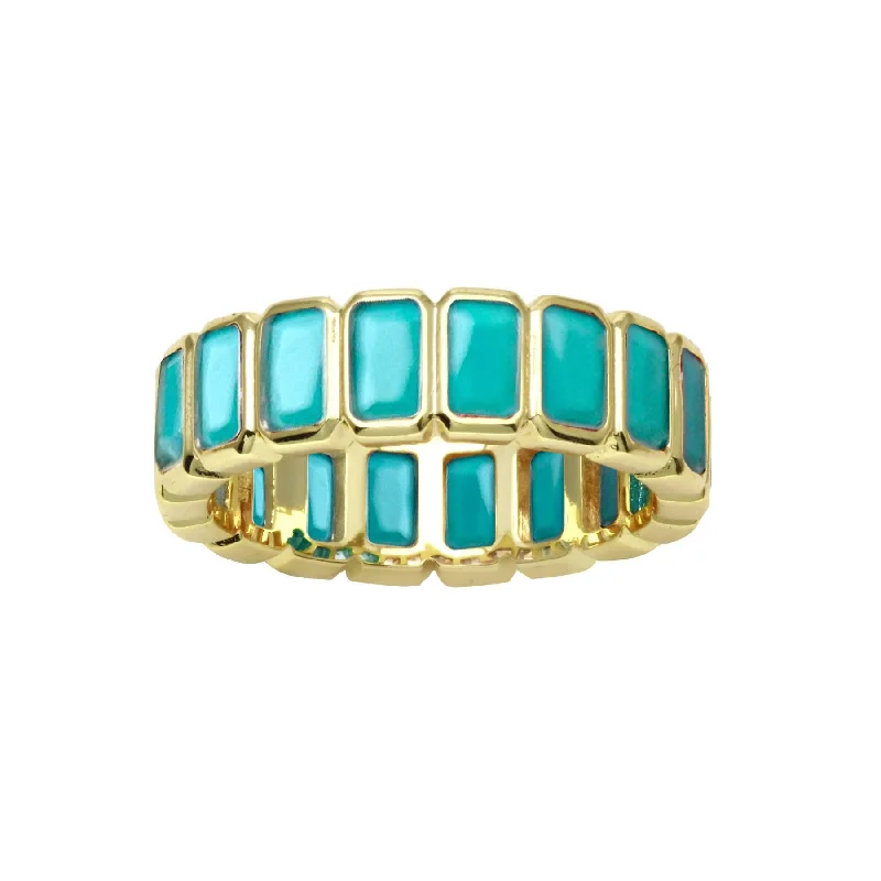 Gold/Turquoise