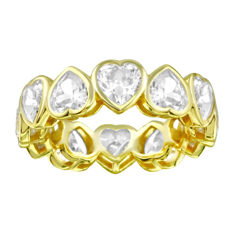 Women’s handmade rings-Classic Jumbo Heart Band